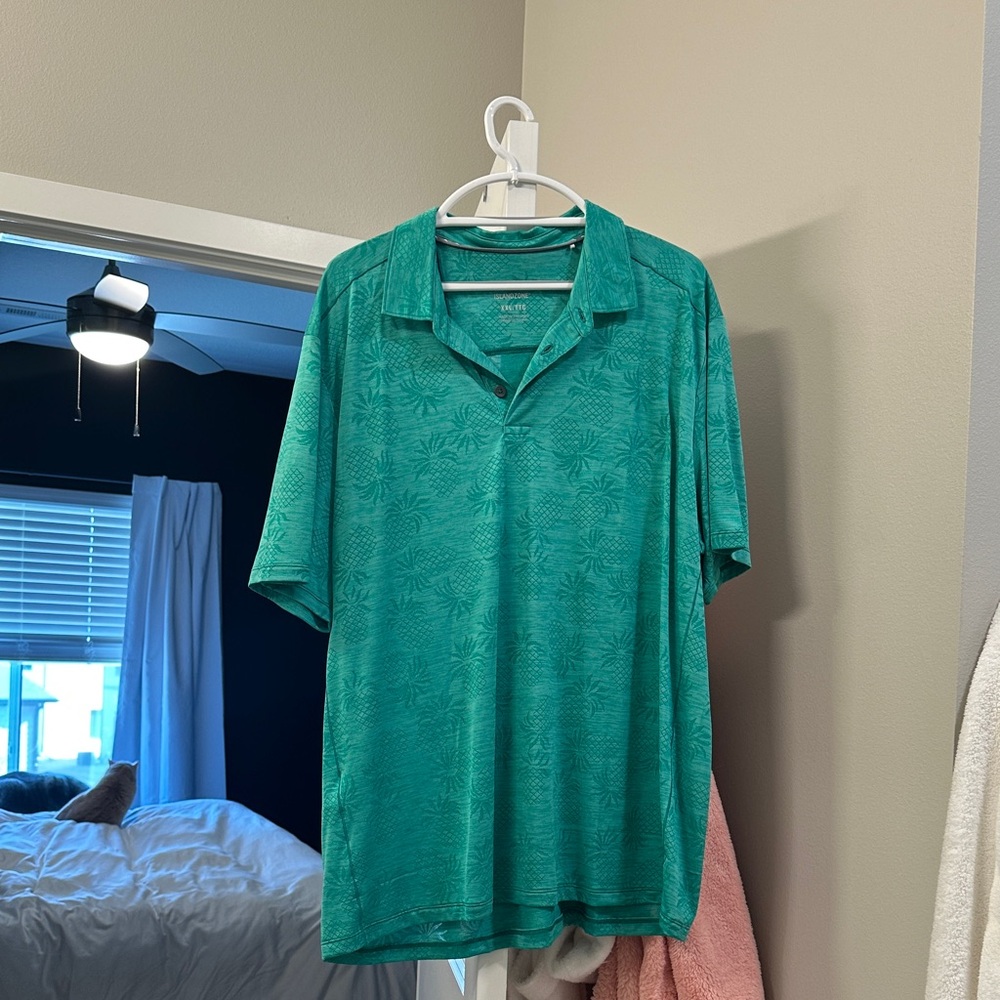 Tommy Bahama Teal Polo Shirt